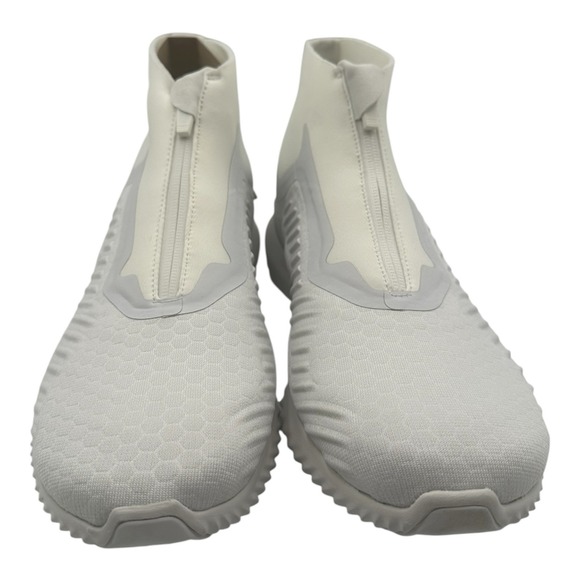 Adidas Kith x‎ AlphaBounce Zip Shoes Mens Sz 10 Crystal White Sneakers DA9707 main image 10